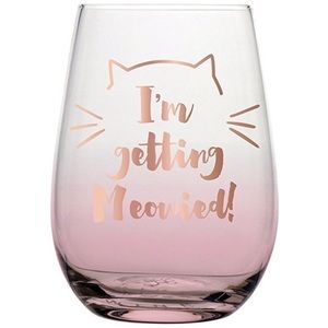 I’m getting Meowied wine glass